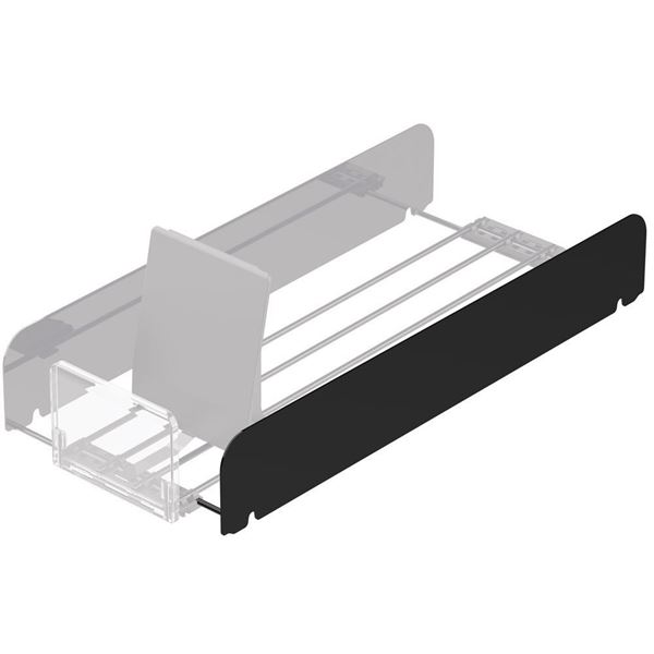 Immagine di PROXI ON SHELF PLATE Separatore terminale in lamiera (per modulo largo)