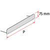 Immagine di PROXI ON SHELF PLATE Separatore terminale in lamiera (per modulo largo)