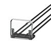 Imagen de Tope H.60 mm por PROXI sin guías para portaprecios (módulo estrecho)