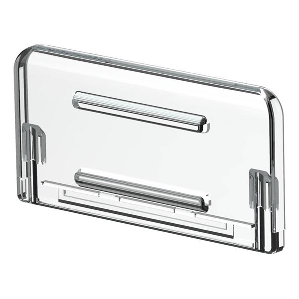 Imagen de Tope H.60 mm por PROXI con guías para portaprecios (módulo ancho)