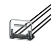Imagen de Tope H.60 mm por PROXI sin guías para portaprecios (módulo estrecho)