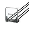 Imagen de Tope H.80 mm por PROXI con guías para portaprecios (módulo estrecho)