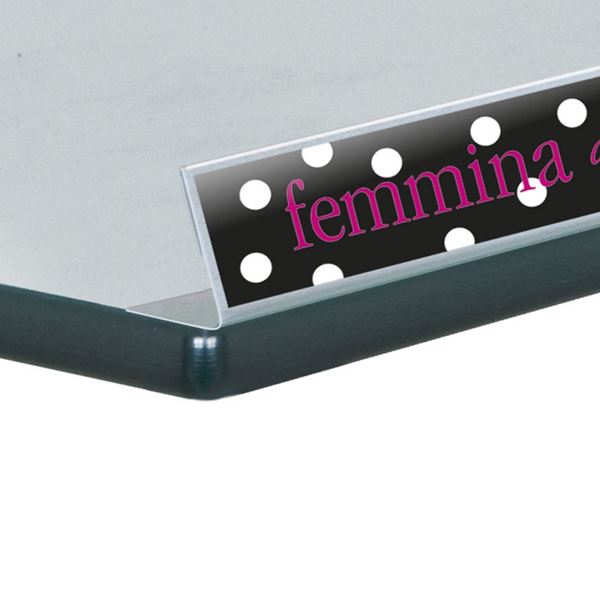 Picture of SINGLE COMMUNICATION DATASTRIP - to place on the shelf (back insertion)