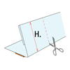 Picture of SINGLE COMMUNICATION DATASTRIP - to place on the shelf (back insertion)