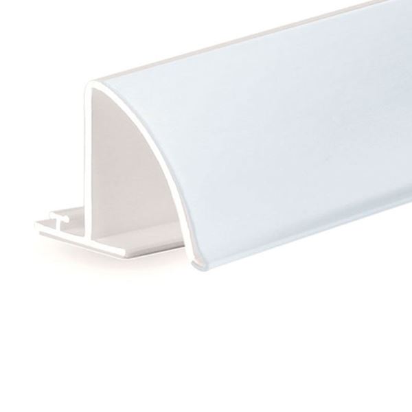 Picture of RAIL WITH ROUND POCKET FRONT - to place on the shelf - with diviser rail