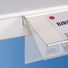 Immagine di PORTAPREZZO BASCULANTE PER RIPIANO CEFLA MONOBLOCCO - ETICHETTA H.MAX 60 MM