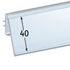 Immagine di PORTAPREZZO BASCULANTE PER RIPIANO SIDAC - ETICHETTA H.MAX 40 MM