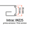 Picture of FLIP-UP DATASTRIP FOR INTRAC IMZ25 (1° version) - LABEL H.MAX 32 MM