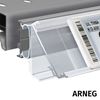 Immagine di PROFILO BASCULANTE PER BANCHI ARNEG H. 26 MM, COSTAN, LINDE E CURSORI A "C" per Pricer