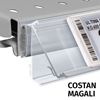 Immagine di PROFILO BASCULANTE PER BANCHI ARNEG H. 26 MM, COSTAN, LINDE E CURSORI A "C" per Pricer