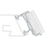 Picture of FLIP-UP PROFILE FOR INTRAC AMX35 for Pricer