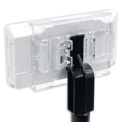 Image de  PORTE-ÉTIQUETTE AVEC GLISSIERE 9 MM pour Pricer