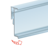 Picture of UNIVERSAL FLIP-UP PROFILE for Pricer