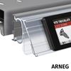 Immagine di PROFILO BASCULANTE PER BANCHI ARNEG H. 26 MM, COSTAN, LINDE E CURSORI A "C" per Hanshow NEBULAR e POLARIS Pro