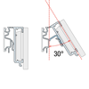 Imagen de PERFIL BASCULANTE PARA CONGELADOS ARNEG H. 26 MM para VUSION