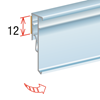 Picture of UNIVERSAL FLIP-UP PROFILE for SOLUM Newton