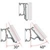 Picture of FLIP-UP PROFILE FOR COOLERS ARNEG H. 26 MM, COSTAN, LINDE AND "C" RAIL for SOLUM Newton