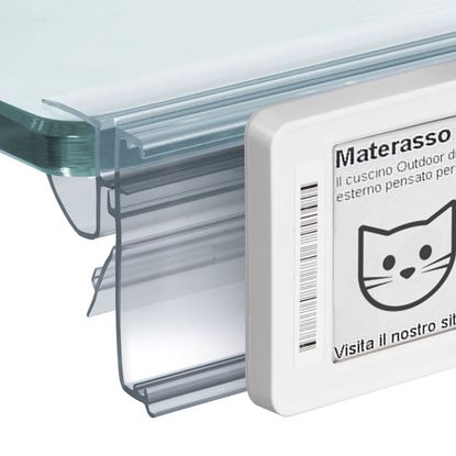 Immagine di PROFILO BASCULANTE PER RIPIANI IN VETRO O PER CESTI per LG Innotek