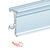Image sur PROFIL PIVOTANT POUR COMPTOIRS RÉFRIGÉRÉS ARNEG H. 26 MM, COSTAN, LINDE ET "C" RAIL pour LG Innotek
