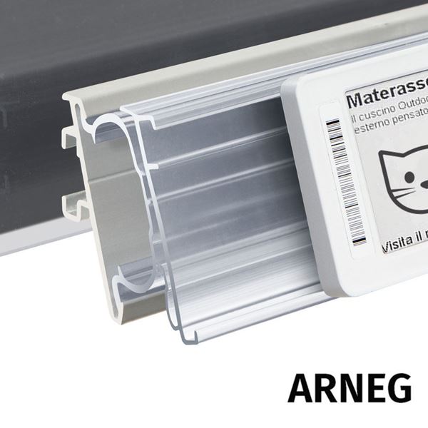 Immagine di PROFILO BASCULANTE PER BANCO REFRIGERATO ARNEG H.32 MM per LG Innotek