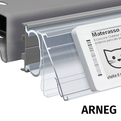 Immagine di PROFILO BASCULANTE PER BANCHI ARNEG H. 26 MM, COSTAN, LINDE E CURSORI A "C" per LG Innotek