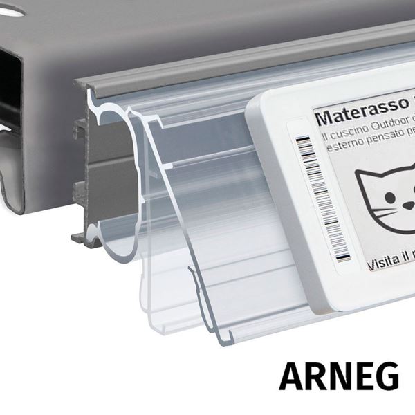 Image sur PROFIL PIVOTANT POUR COMPTOIRS RÉFRIGÉRÉS ARNEG H. 26 MM, COSTAN, LINDE ET "C" RAIL pour LG Innotek