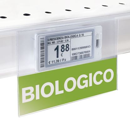 Imagen de DISPLAY EN PVC NEUTRO para etiquetas electrónicas