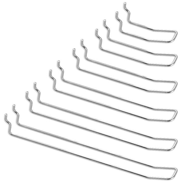 Immagine di GANCIO SEMPLICE DOPPIO IN FILO METALLICO Ø3,8 MM