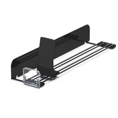 Immagine di PROXI ON SHELF PLATE (modulo stretto / stopper H.60 mm / spingitore alto / forza media)