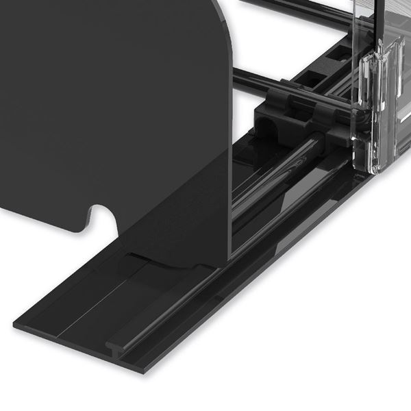 Picture of PROXI ON SHELF Magnetic rail IN THE FRONT for pusher trays for flat shelves