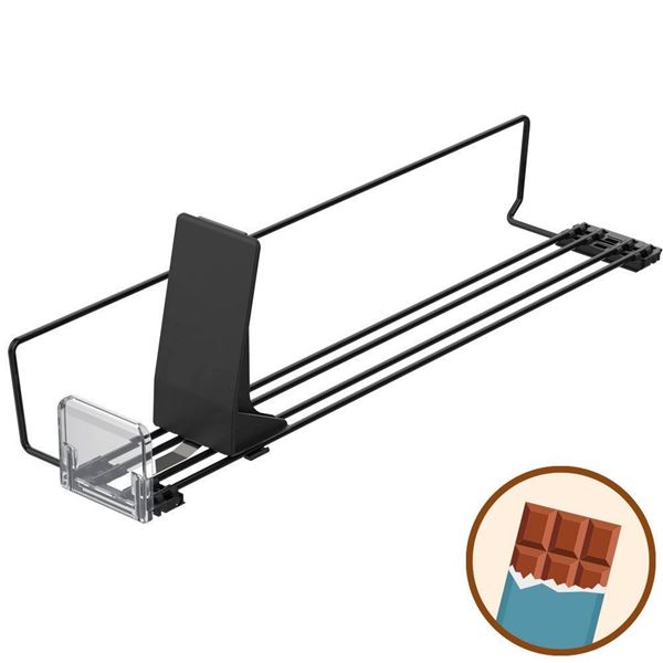 Picture of PROXI ON SHELF WIRE (narrow module / H. 60 mm stopper / high pusher / medium force)