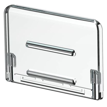Imagen de Tope H.80 mm por PROXI con guías para portaprecios (módulo ancho)