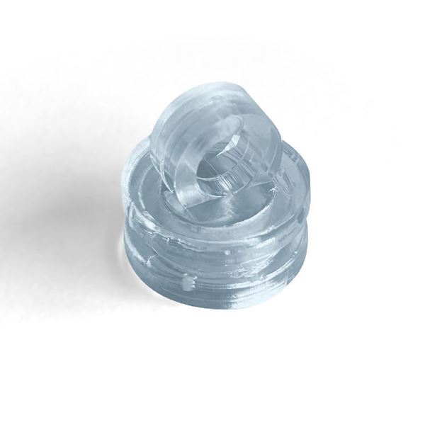 Image sur AIMANT ROND Ø 20 MM AVEC CROCHET TRANSPARENT
