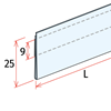 Immagine di GUIDA SLIM ADESIVA IN PVC