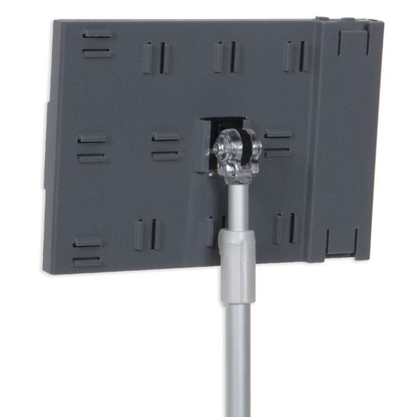Immagine di PLACCA POSTERIORE CON SLITTE DA 9 MM per Solum 7,5"