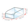 Picture of TRANSPARENT CONTAINER for loose products