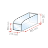 Picture of TRANSPARENT CONTAINER for loose products