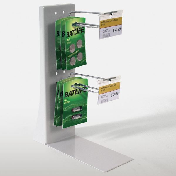 Picture of METAL COUNTER DISPLAY with hooks