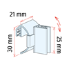 Immagine di CLIP GRIPPER PER PROFILO SCANNER H. 30 MM