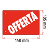 Immagine di INSERTO “OFFERTA” IN PVC PER COD. 262 002 e 262003