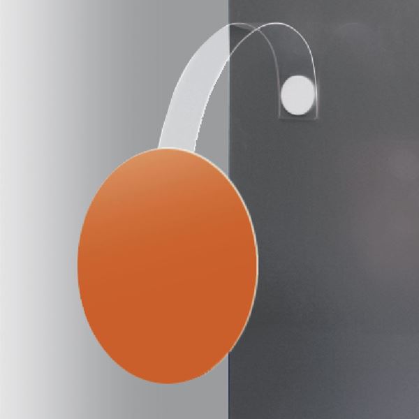 Immagine di PORTA STOPPER OSCILLANTE CON 2 ADESIVI