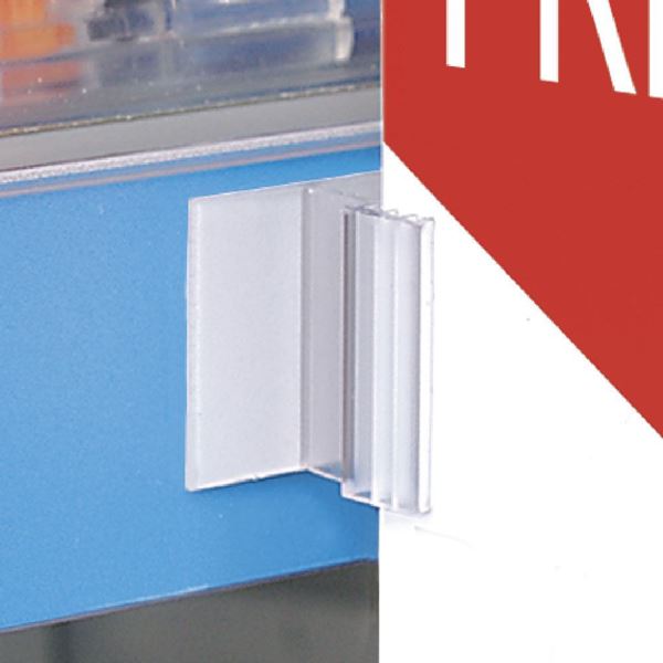 Immagine di GRIPPER ADESIVO A “T” BASCULANTE - BASE 25 MM