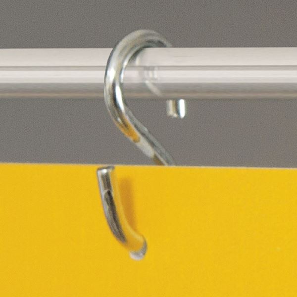 Picture of METAL “S” SHAPED HOOK FOR AISLE SIGN FIXTURE