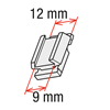 Immagine di ADATTATORE CONVERTITORE - femmina (9 mm) / maschio (12 mm)