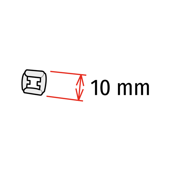 Immagine di ASTA A DOPPIO SNODO (10 mm)