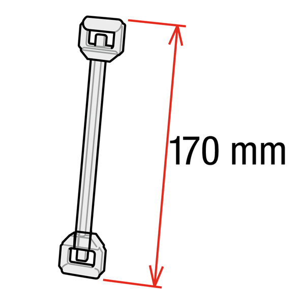 Immagine di ASTA A DOPPIO SNODO (170 mm)