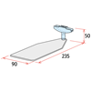 Immagine di BASE PLASTICA PER CORNICE