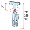 Picture of "UNICLIPPER" HEAVY-DUTY CLAMPS FOR FRAMES