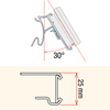 Picture of FLIP-UP PROFILE FOR LA FORTEZZA F25 for SOLUM Newton