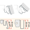 Picture of FLIP-UP PROFILE FOR TEGOMETALL, LINDE, STOREBEST for SOLUM Newton